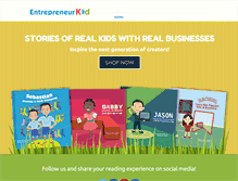Tablet Screenshot of entrepreneurkid.com